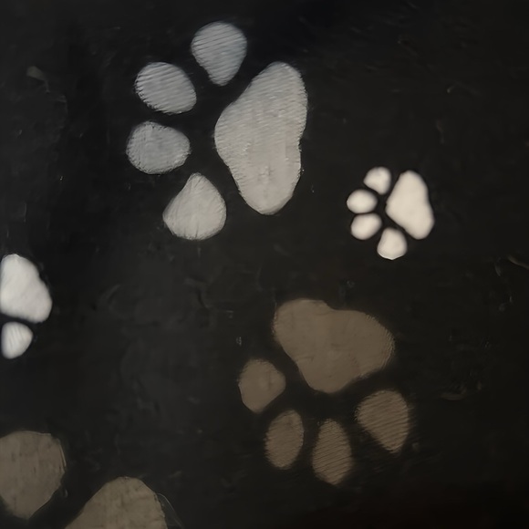 2/$15 Paw Print Fleece Leggings - Picture 4 of 4